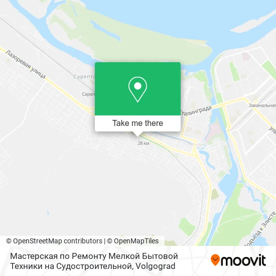 Мастерская по Ремонту Мелкой Бытовой Техники на Судостроительной map