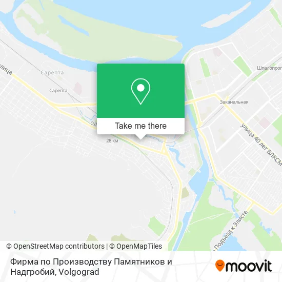 Фирма по Производству Памятников и Надгробий map