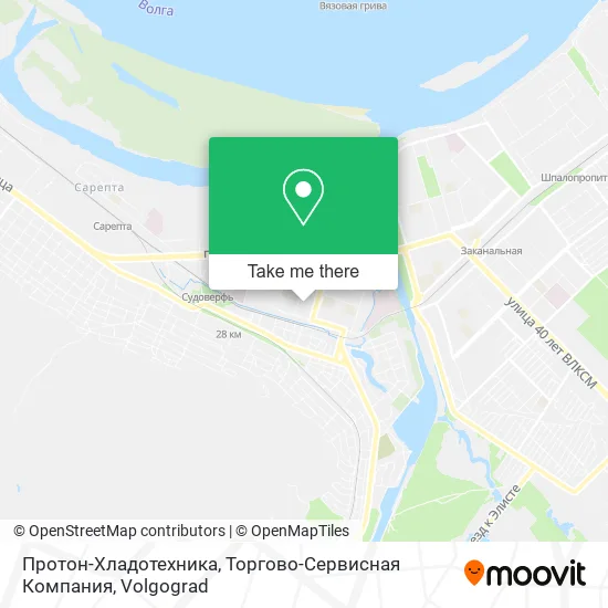 Протон-Хладотехника, Торгово-Сервисная Компания map
