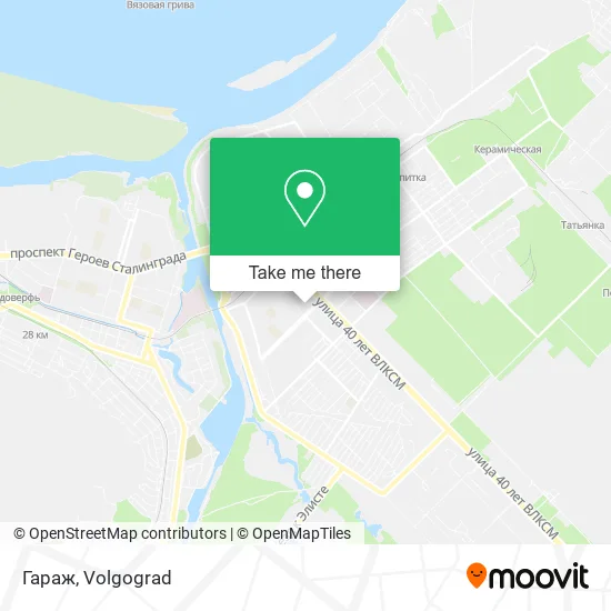 Гараж map