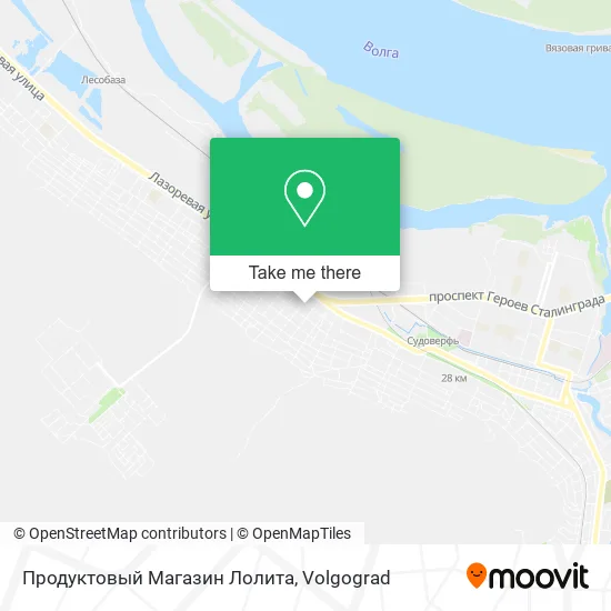 Продуктовый Магазин Лолита map