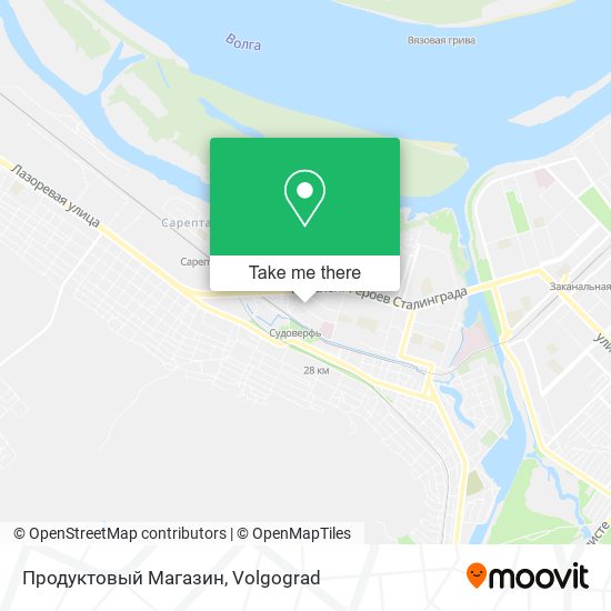 Продуктовый Магазин map