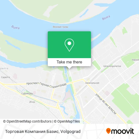 Торговая Компания Базис map
