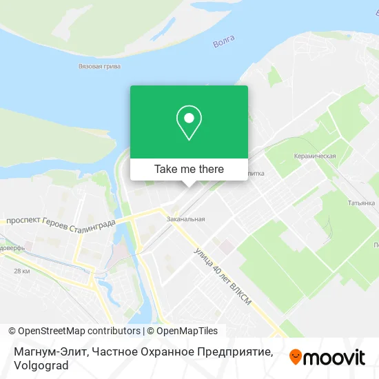 Магнум-Элит, Частное Охранное Предприятие map