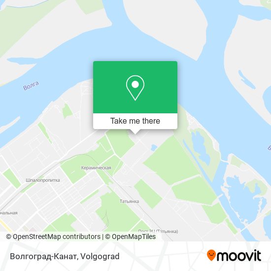 Волгоград-Канат map