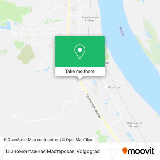 Шиномонтажная Мастерская map