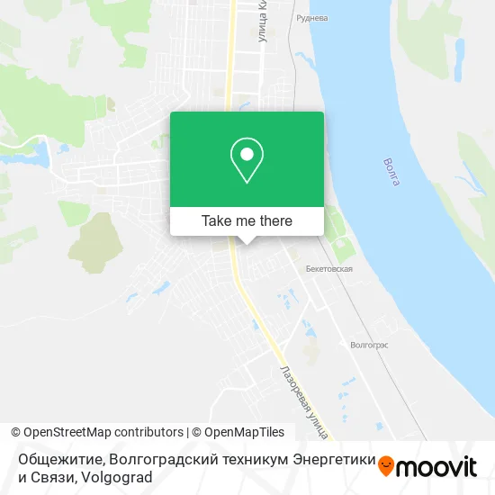 Общежитие, Волгоградский техникум Энергетики и Связи map