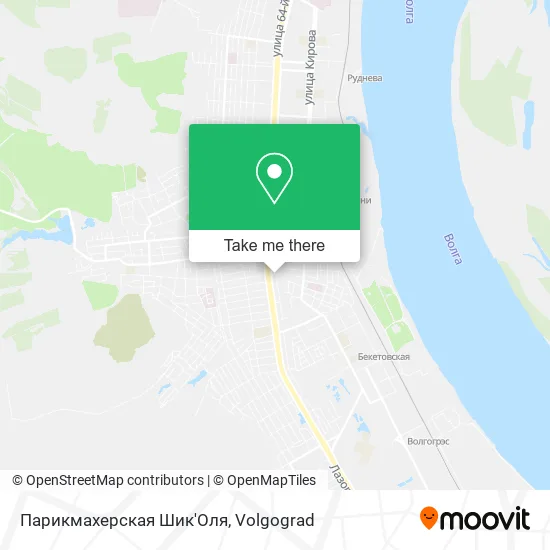 Парикмахерская Шик'Оля map