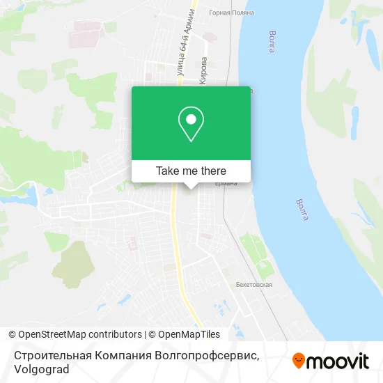 Строительная Компания Волгопрофсервис map