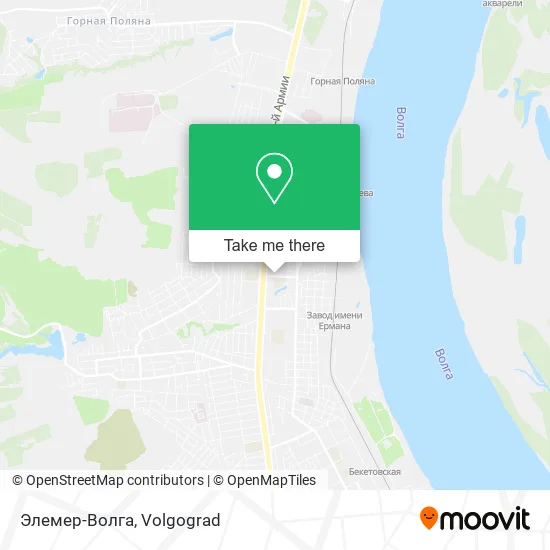 Элемер-Волга map