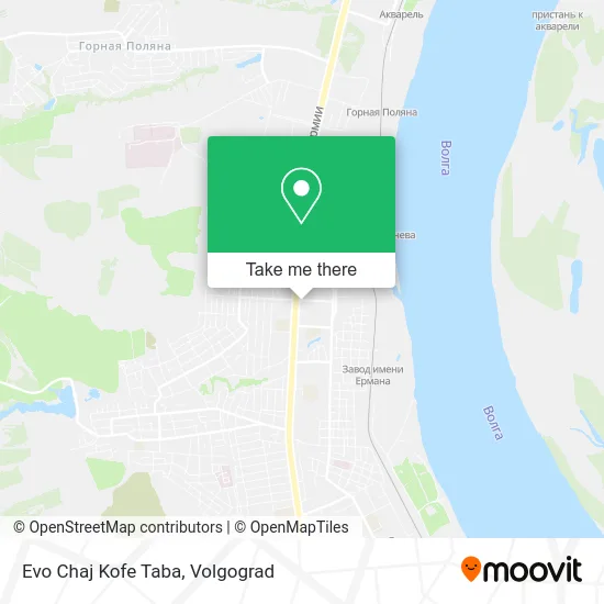 Evo Chaj Kofe Taba map