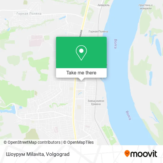 Шоурум Milavita map