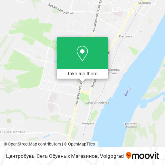 Центробувь, Сеть Обувных Магазинов map