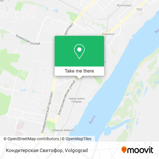 Кондитерская Светофор map