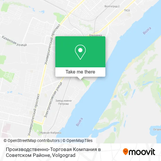 Производственно-Торговая Компания в Советском Районе map