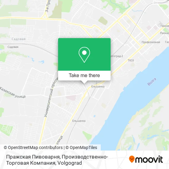 Пражская Пивоварня, Производственно-Торговая Компания map