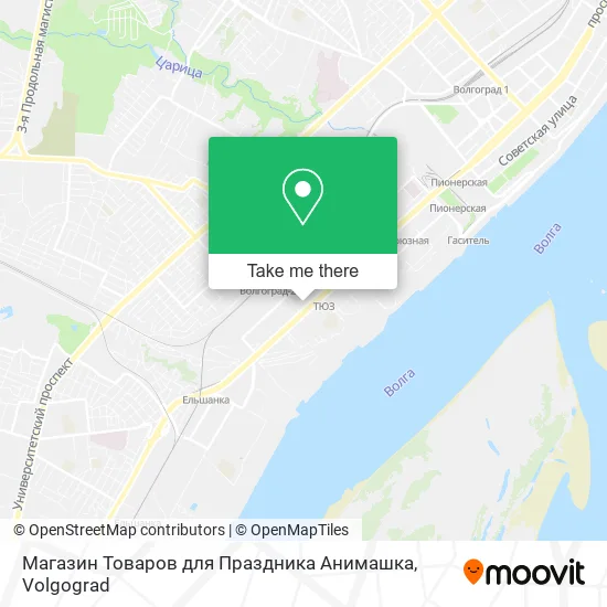 Магазин Товаров для Праздника Анимашка map