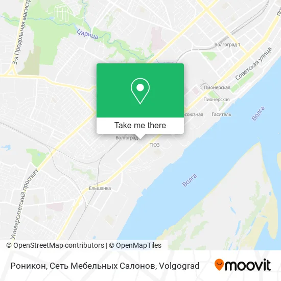 Роникон, Сеть Мебельных Салонов map