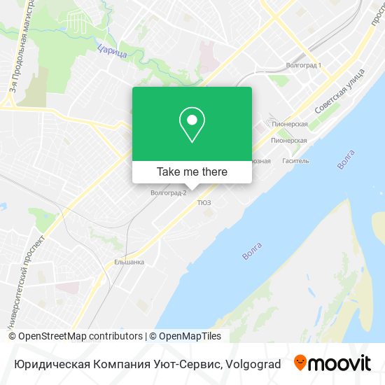 Юридическая Компания Уют-Сервис map