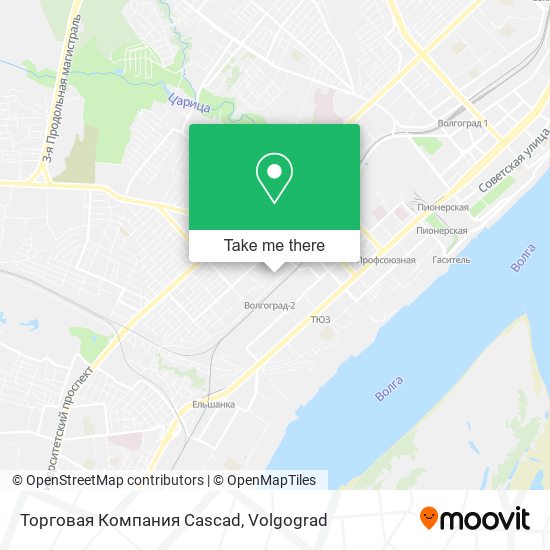 Торговая Компания Cascad map