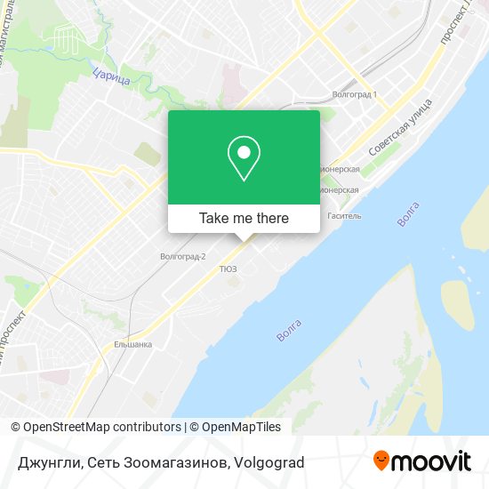 Джунгли, Сеть Зоомагазинов map