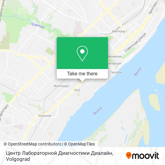 Центр Лабораторной Диагностики Диалайн map