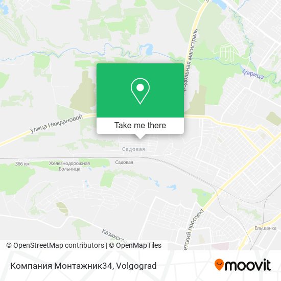Компания Монтажник34 map