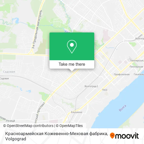 Красноармейская Кожевенно-Меховая фабрика map