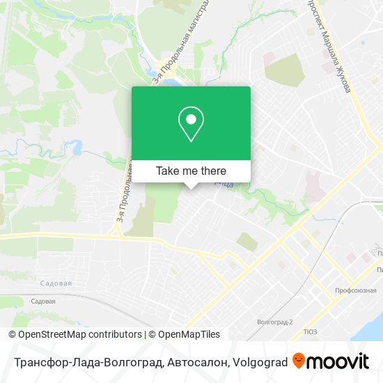 Трансфор-Лада-Волгоград, Автосалон map