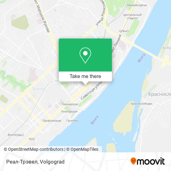 Реал-Трэвел map