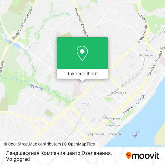 Ландшафтная Компания центр Озеленения map
