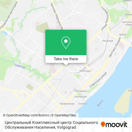 Центральный Комплексный центр Социального Обслуживания Населения map