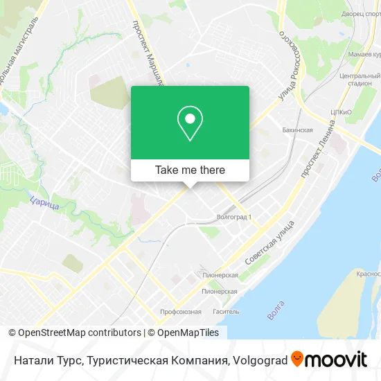 Натали Турс, Туристическая Компания map