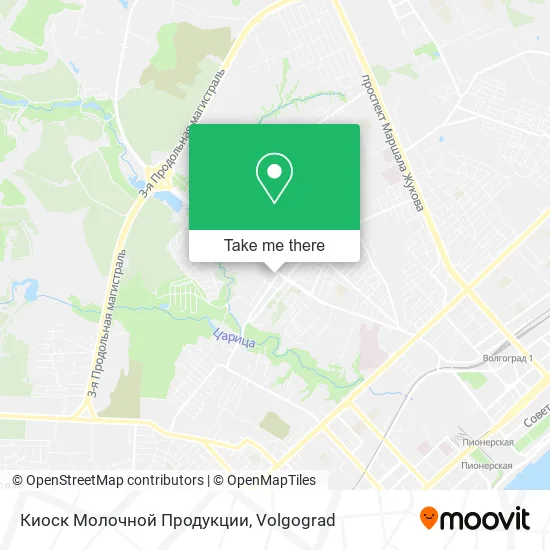 Киоск Молочной Продукции map
