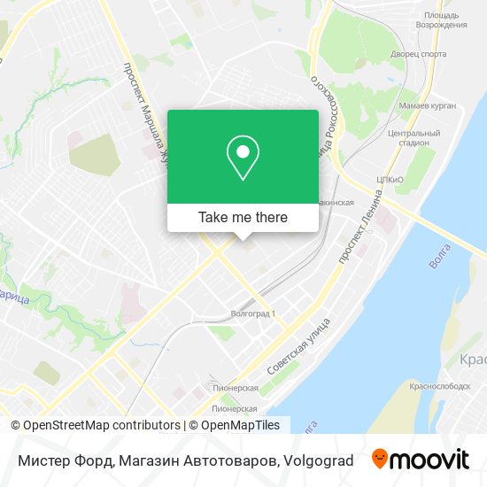 Мистер Форд, Магазин Автотоваров map