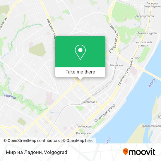 Мир на Ладони map