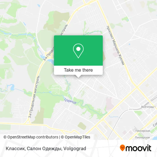 Классик, Салон Одежды map