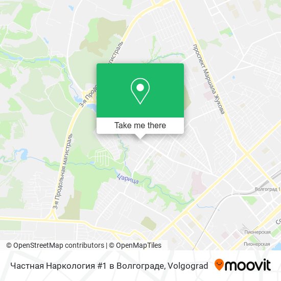 Частная Наркология #1 в Волгограде map