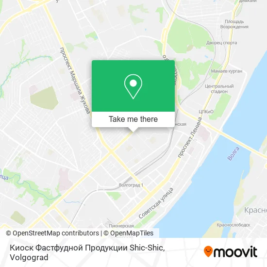 Киоск Фастфудной Продукции Shic-Shic map