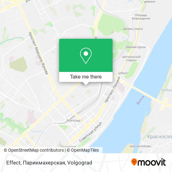 Effect, Парикмахерская map