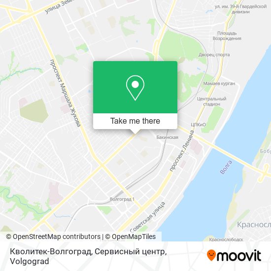 Кволитек-Волгоград, Сервисный центр map
