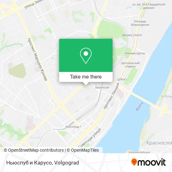 Ньюспуб и Карусо map