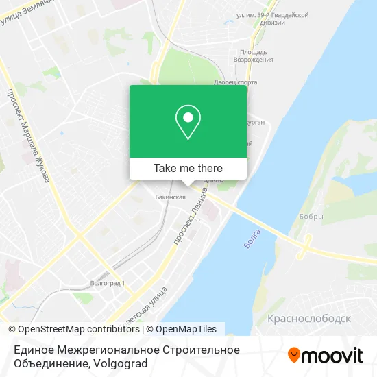 Единое Межрегиональное Строительное Объединение map