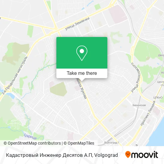 Кадастровый Инженер Десятов А.П map