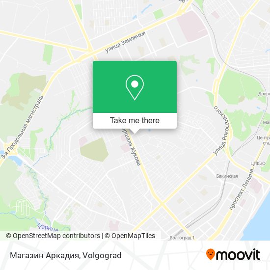 Магазин Аркадия map