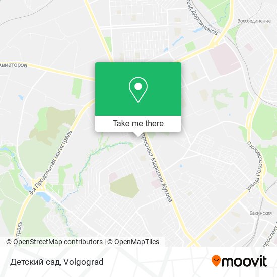 Детский сад map