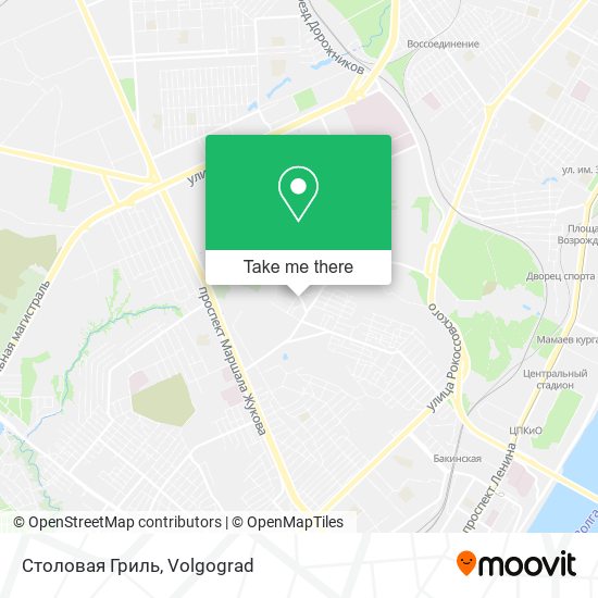 Столовая Гриль map