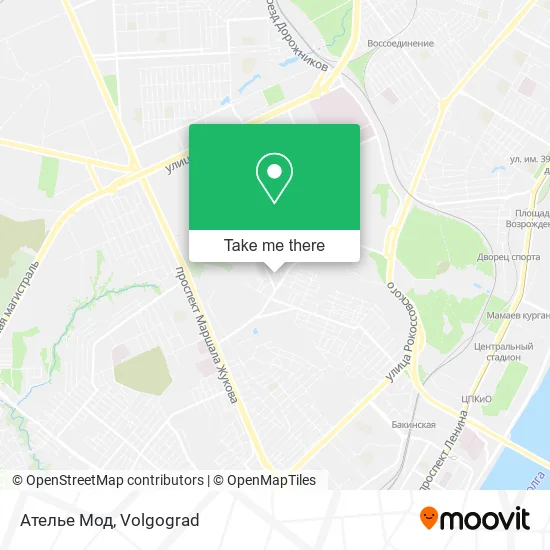 Ателье Мод map