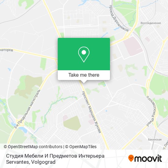 Студия Мебели И Предметов Интерьера Servantes map