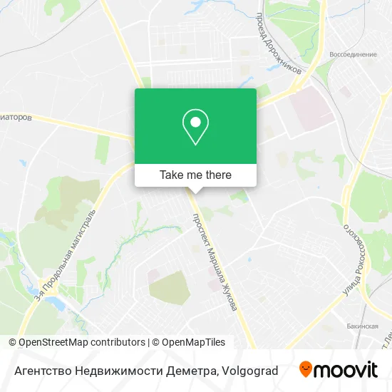 Агентство Недвижимости Деметра map